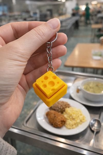 Брелок антистрес Cheese Cube BRI-0000020 фото