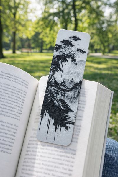 3D закладка для книг &laquo;Туманний пейзаж&raquo; Z0000013 фото