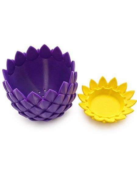 Декоративний горщик Purple Lotus dekor-0000002 фото