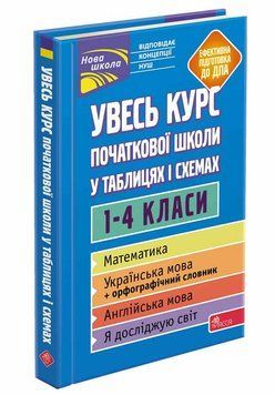 Увесь курс початкової школи у таблицях і схемах. 1&ndash;4 класи 9786177995097 фото